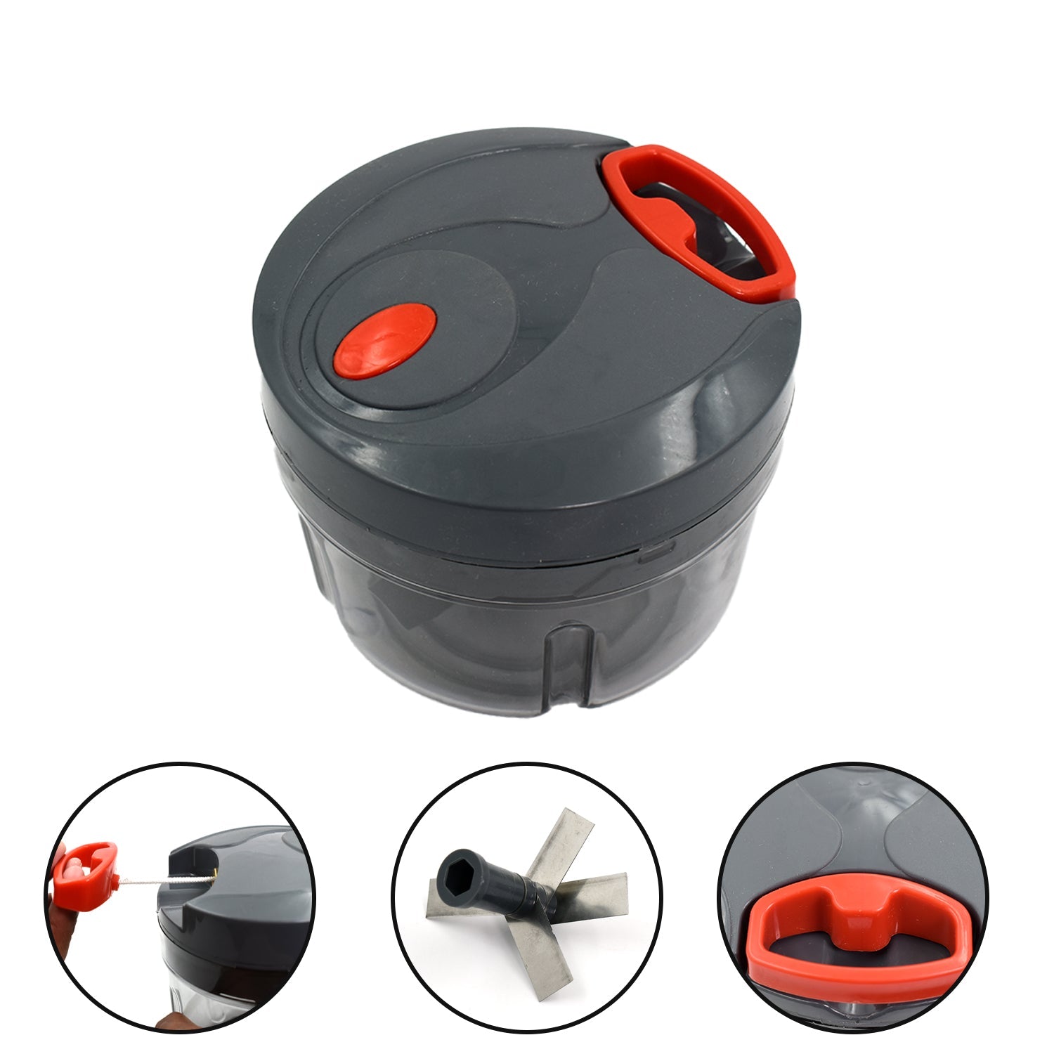 2784 4 Blade Handy Chopper For Chopping And Cutting Of Types Of Fruits And Vegetables Easily. DeoDap 2784 4 Blade Handy Chopper For Chopping And Cutting Of Types Of Fruits And Vegetables Easily. DeoDap